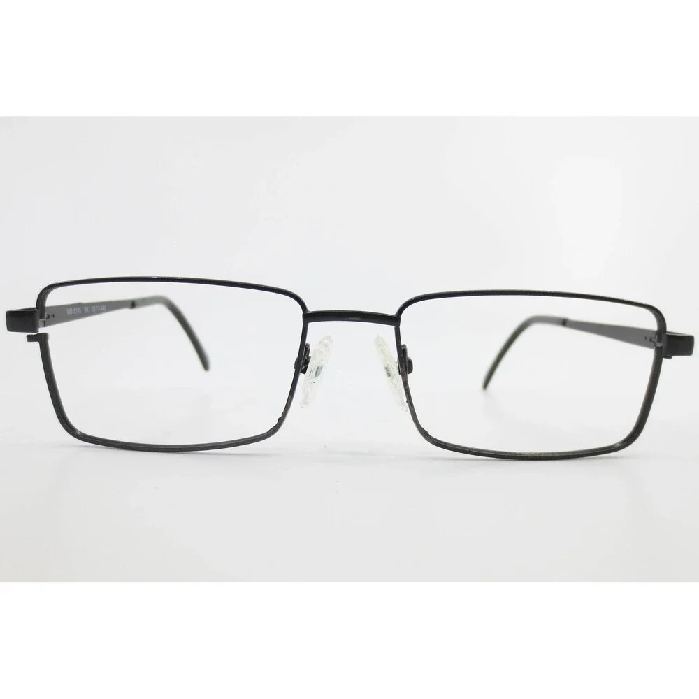 Modern Eyewear MM 5105 BK Black Metal Rectangular Eyeglass Frames 52-17-140